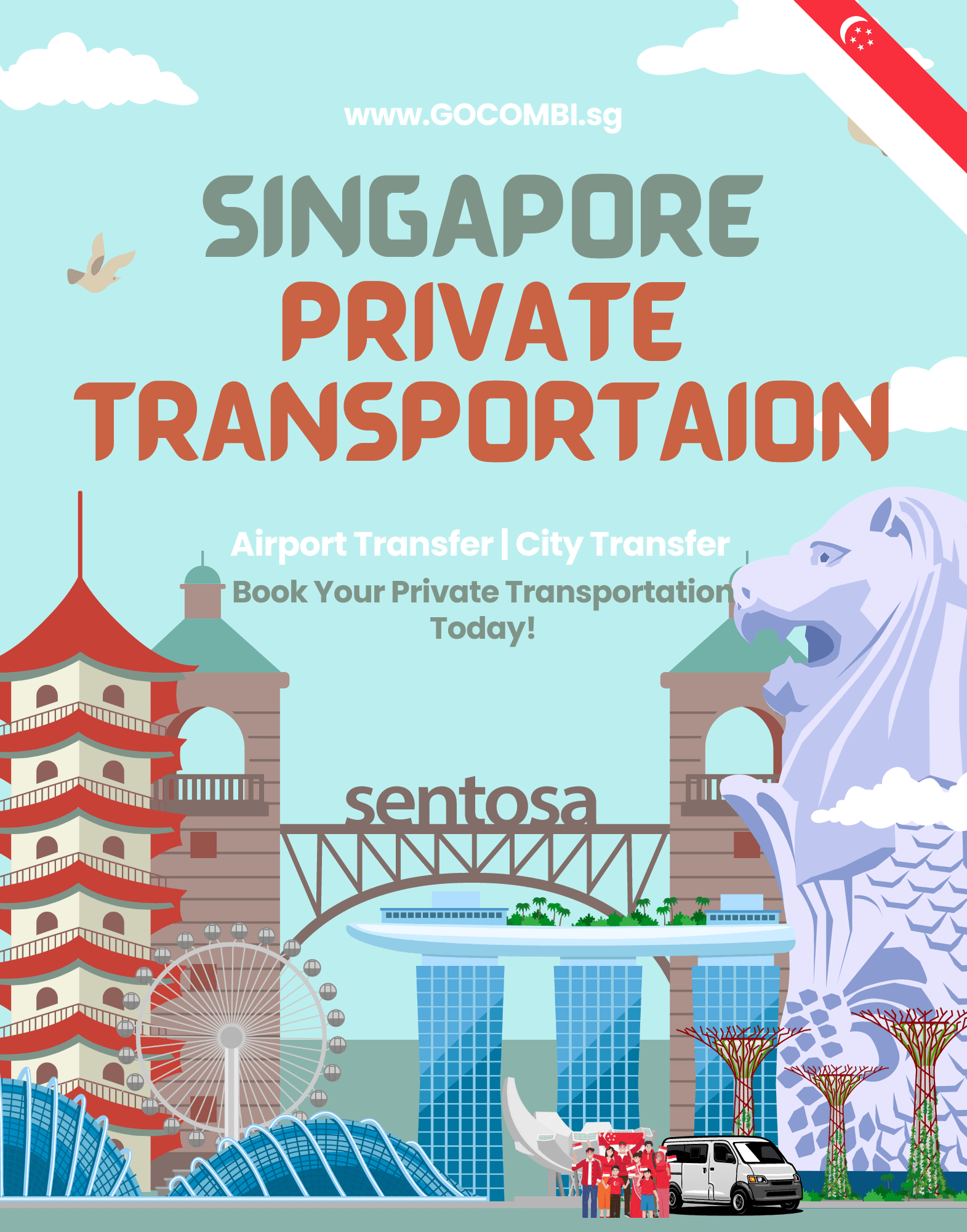 Luxury private transportation Singapore, airport transfer Singapore, Singapore transportation, Singapore tour, group transportation Singapore, corporate travel Singapore, private MPV transport Singapore, Singapore airport pickup.